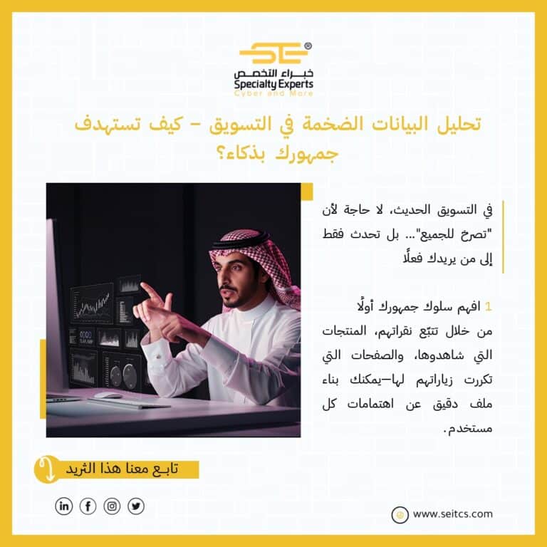 تحليل البيانات الضخمة في التسويق السعودي