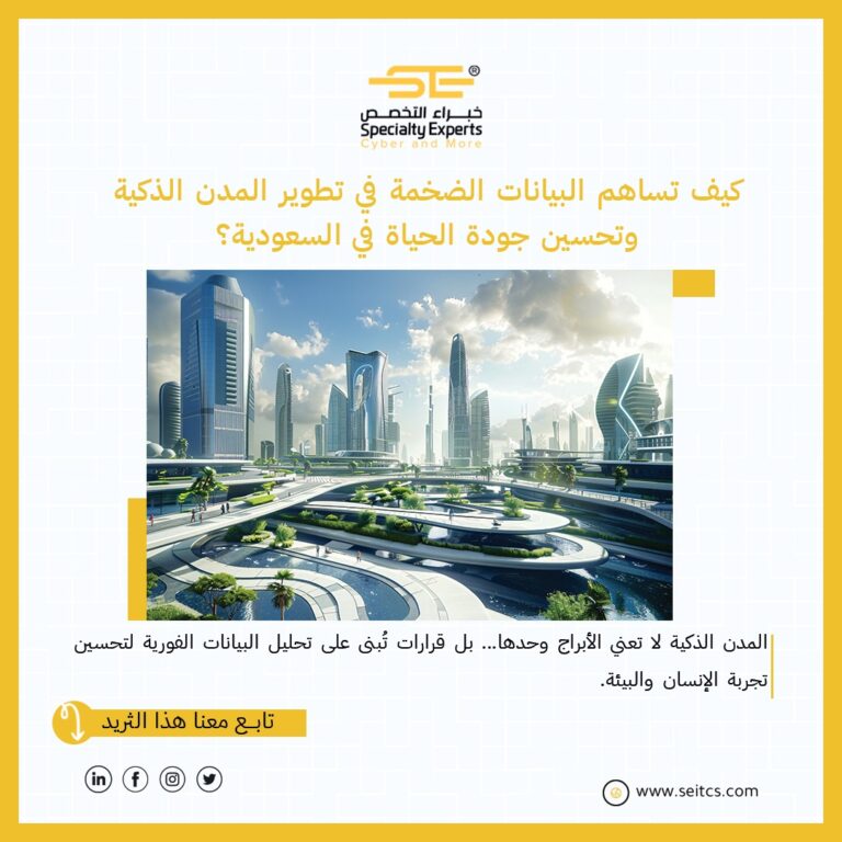 بنية تحتية لمدينة ذكية في السعودية تعتمد على البيانات